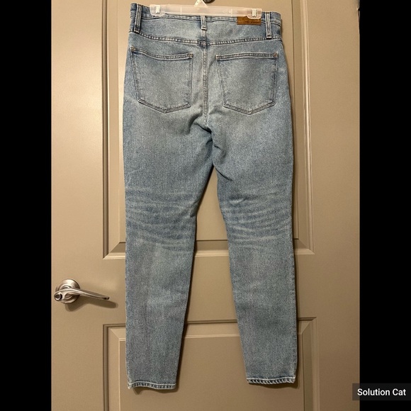 MADEWELL Rivet & Thread High Waisted Skinny Jeans Worn once. - Picture 3 of 6